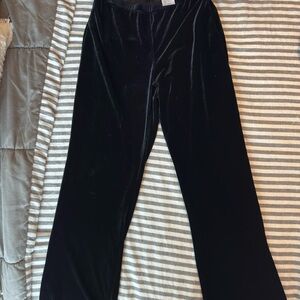 Vintage Guess Black Velvet Trousers